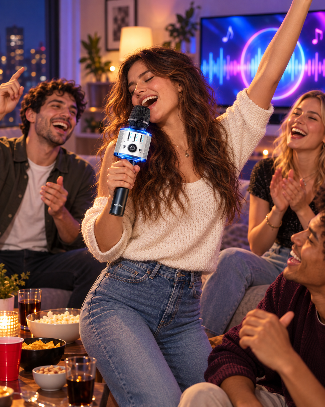 Yesido KR10 karaoke eğlencesi