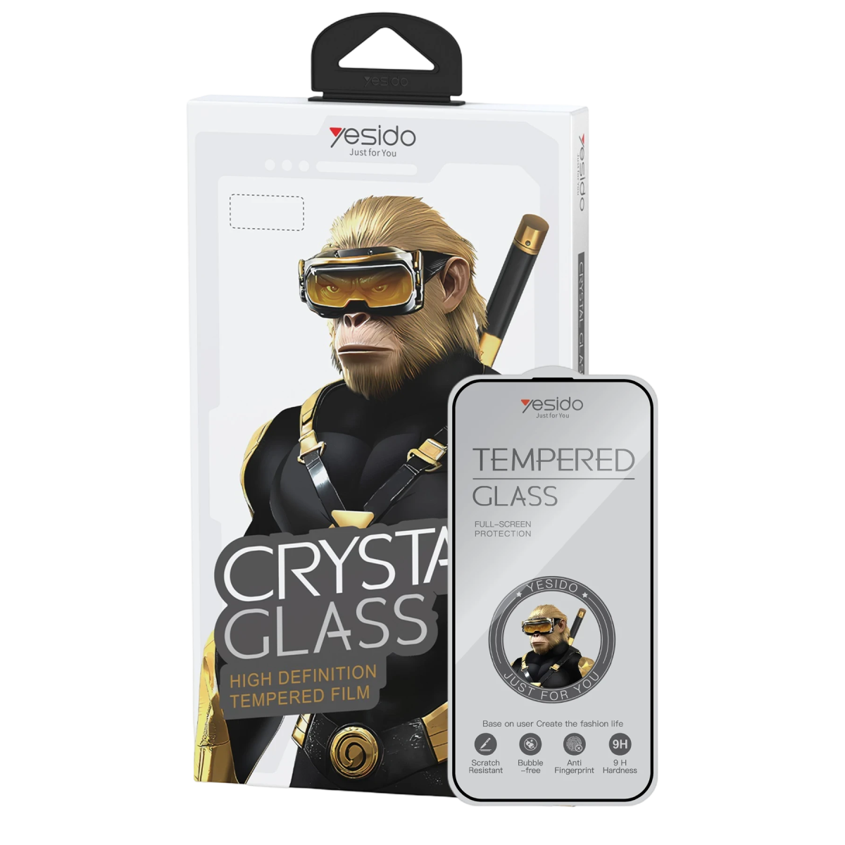 Yesido Apple iPhone 12 Pro TG26 Ultra Clear HD Cam Ekran Koruyucu - Şeffaf