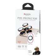 Yesido Apple iPhone 17 Air WB60 Metal Kamera Lens - Lacivert