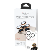 Yesido Apple iPhone 17 Pro Max WB60 Metal Kamera Lens - Gri