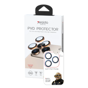Yesido Apple iPhone 17 Pro Max WB60 Metal Kamera Lens - Lacivert
