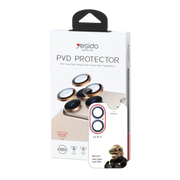 Yesido Apple iPhone 17 WB60 Metal Kamera Lens - Lacivert