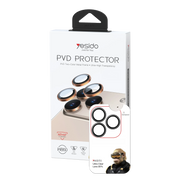 Yesido Apple iPhone 18 Pro Max WB60 Metal Kamera Lens - Siyah