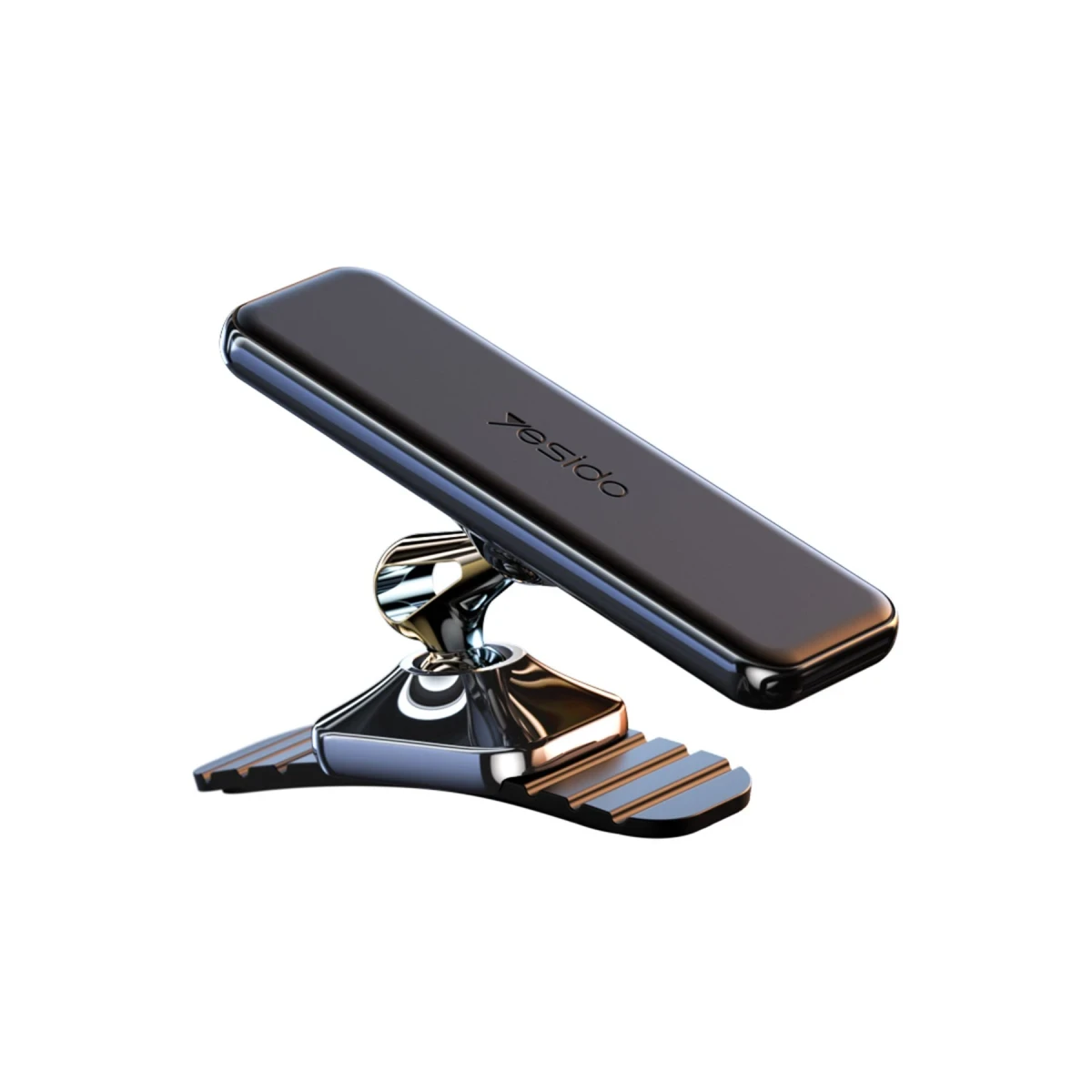 Yesido C150 360 Derece Ayarlanabilir Yapışkanlı Mıknatıslı Araç Tutucu - Siyah