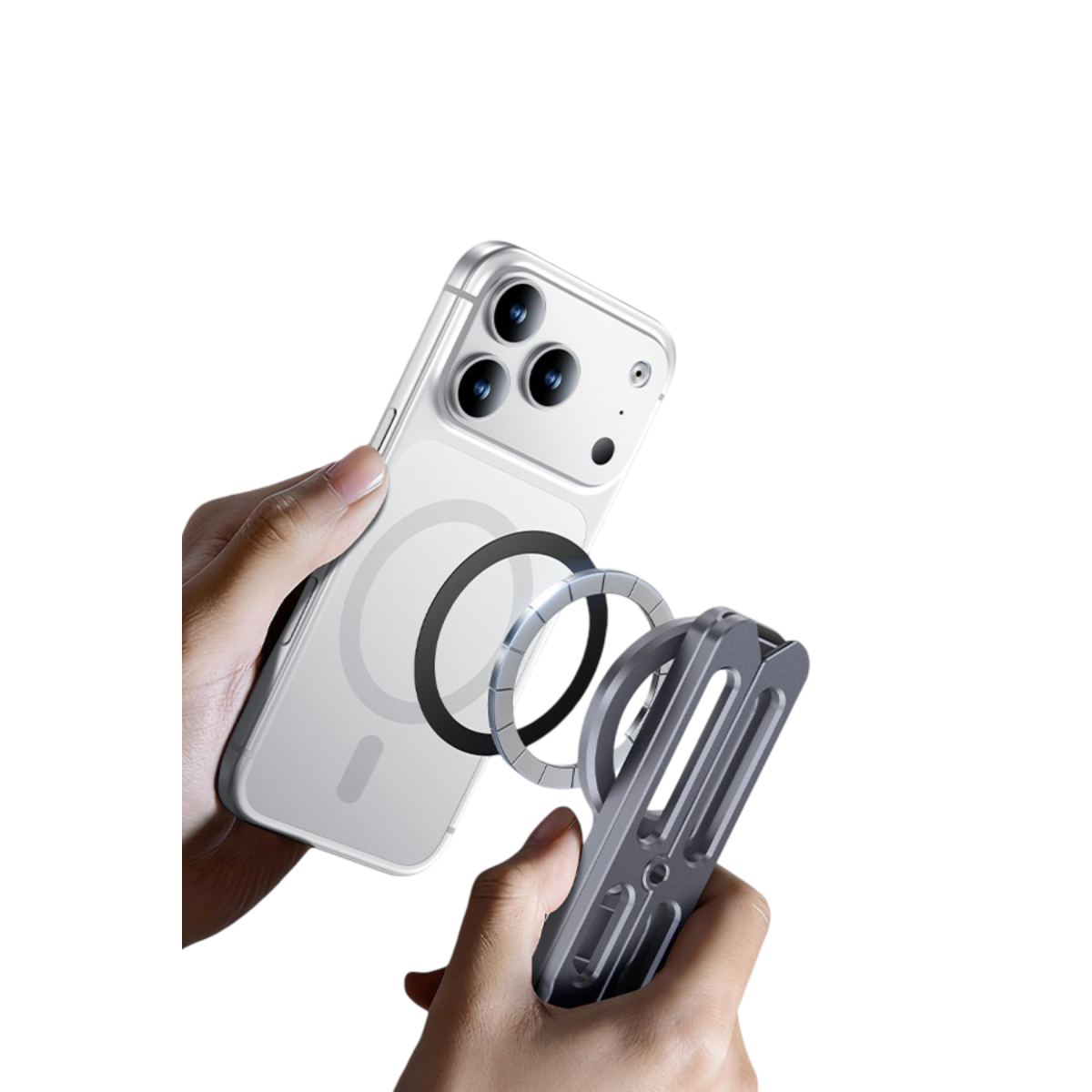 Yesido C231 Ayarlanabilir Masaüstü Telefon Standı - Gümüş