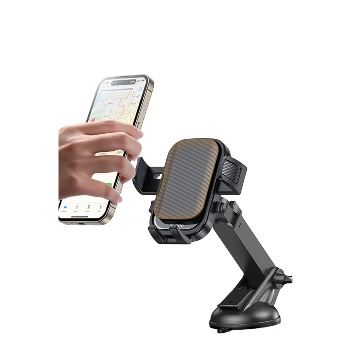 Yesido C267 Vakumlu Araç Telefon Tutucu - Siyah