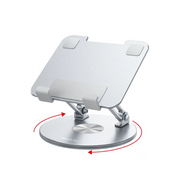 Yesido C293 360 Derece Ayarlanabilir Metal Tablet Standı - Gümüş