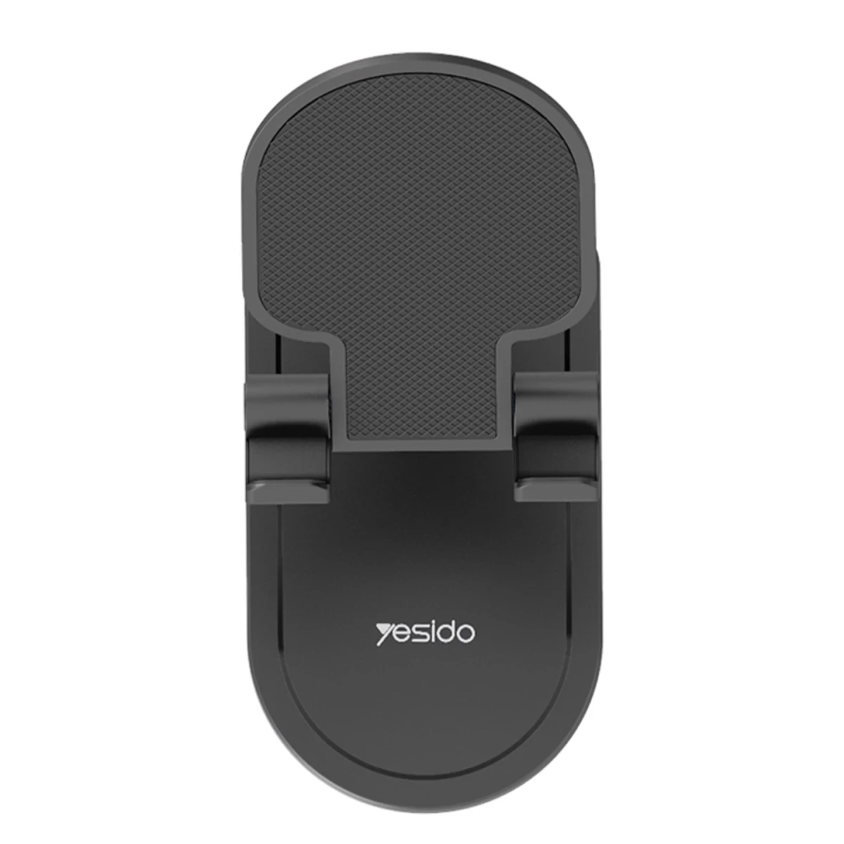 Yesido C85 Izgara Klipsli 360 Derece Ayarlanabilir 3.5 inç-6 inç Cihazla Uyumlu Telefon Tutucu - Siyah