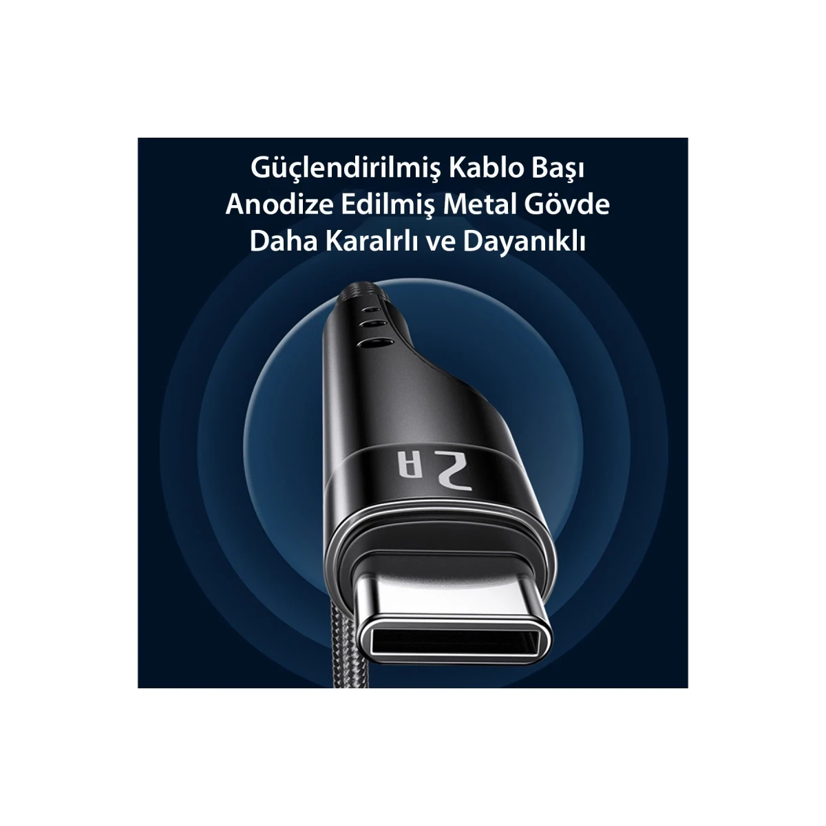 Yesido CA109 3M 2A Usb to Lightning Hızlı Şarj Kablosu - Siyah