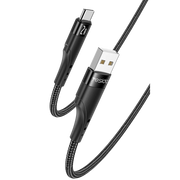 Yesido CA109 3M 2A Usb to Type-C Hızlı Şarj Kablosu - Siyah