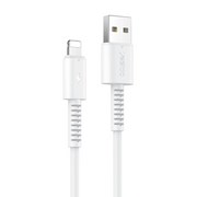 Yesido CA120 L 1M 18W USB to Lightning QC Hızlı Şarj Kablosu - Beyaz