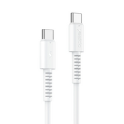 Yesido CA154 1M 60W Type-C to Type-C PD Hızlı Şarj Kablosu - Beyaz