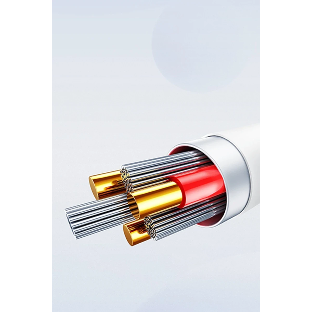 Yesido CA154 1M 60W Type-C to Type-C PD Hızlı Şarj Kablosu - Beyaz