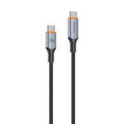 Yesido CA212 1M 140W Type-C to Type-C PPS Destekli Hızlı Şarj Kablosu - Siyah