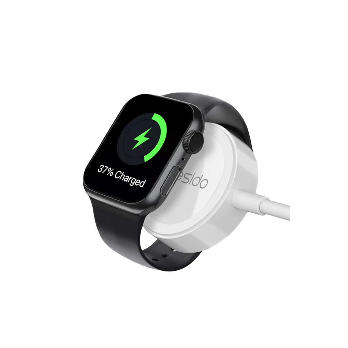 Yesido CA70 2in1 1.5M 2W Apple Watch Şarjı ve 2.4A Lightning Hızlı Şarj Kablosu - Beyaz