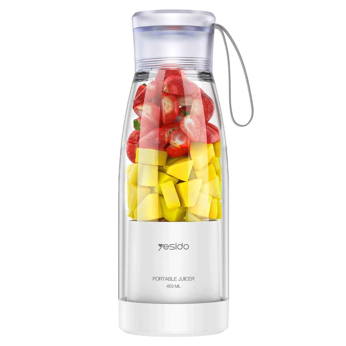 Yesido EC17 Şarjlı Taşınabilir Blender - Beyaz
