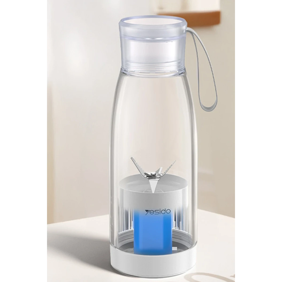 Yesido EC17 Şarjlı Taşınabilir Blender - Beyaz