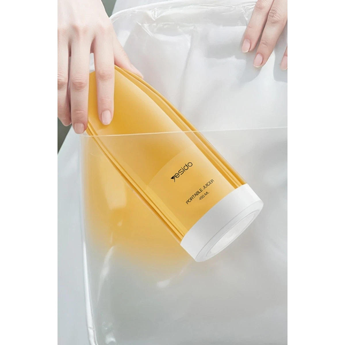 Yesido EC17 Şarjlı Taşınabilir Blender - Beyaz