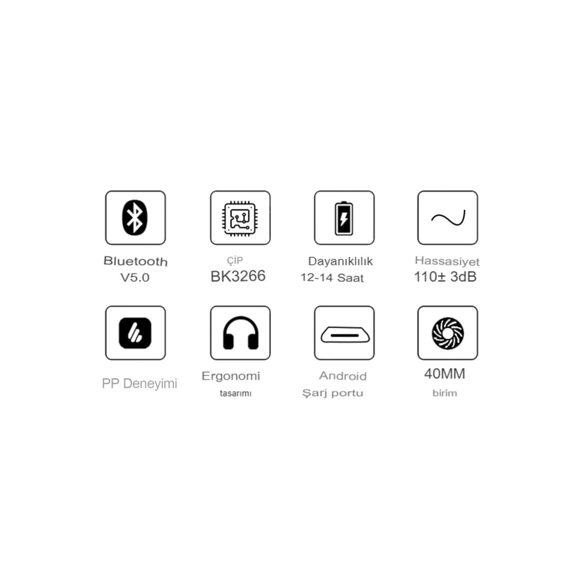Yesido EP03 Kafaüstü Bluetooth Kulaklık - Siyah