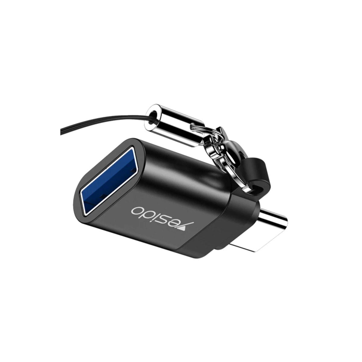 Yesido GS06 Type-C to USB 3.0 OTG Dönüştürücü - Siyah