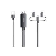 Yesido HM05 1.8m FHD 3in1 to HDMI Kablo - Siyah