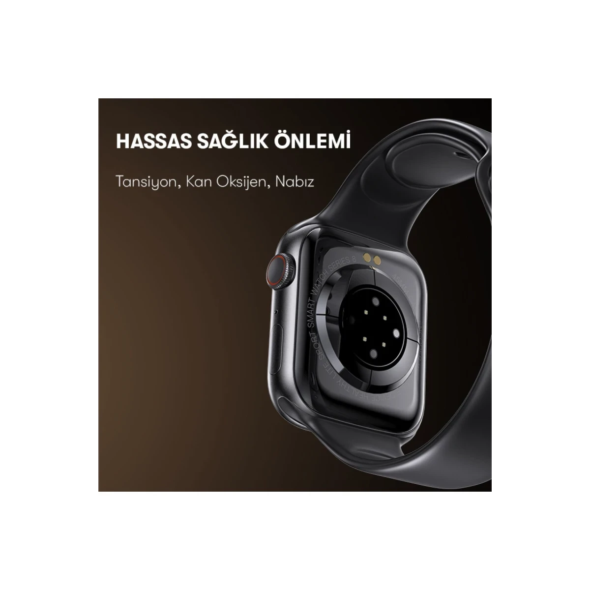 Yesido IO17 1.89 inç IP68 Su Geçirmez Konuşmalı Akıllı Saat - Siyah