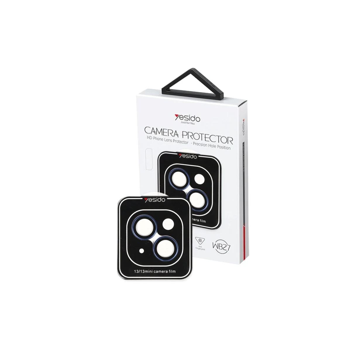 Yesido Apple iPhone 13 WB27 Metal Kamera Lens - Lacivert
