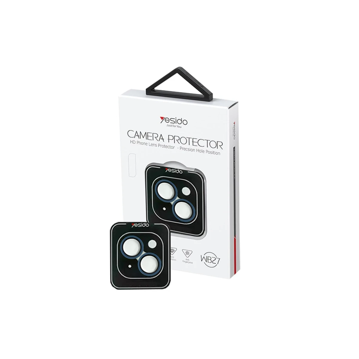 Yesido Apple iPhone 13 WB27 Metal Kamera Lens - Mavi