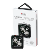 Yesido Apple iPhone 14 WB27 Metal Kamera Lens - Derin Mor