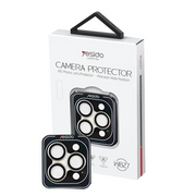 Yesido iPhone 15 Pro Max WB27 Metal Kamera Lens - Natural Grey