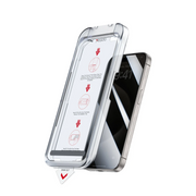 Yesido iPhone 15 TG18 AutoKit Hayalet Cam Ekran Koruyucu - Siyah
