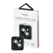 Yesido Apple iPhone 15 WB27 Metal Kamera Lens - Mavi