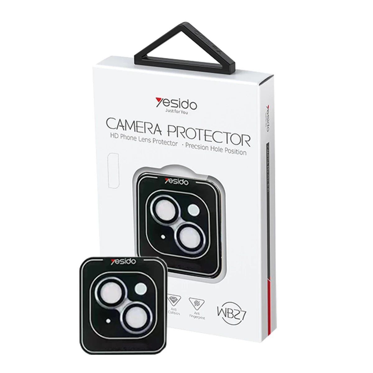 Yesido Apple iPhone 15 WB27 Metal Kamera Lens - Mavi