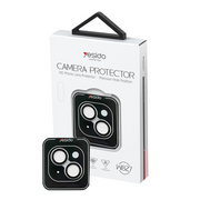 Yesido Apple iPhone 15 WB27 Metal Kamera Lens - Natural Grey