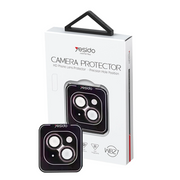 Yesido iPhone 15 WB27 Metal Kamera Lens - Pembe