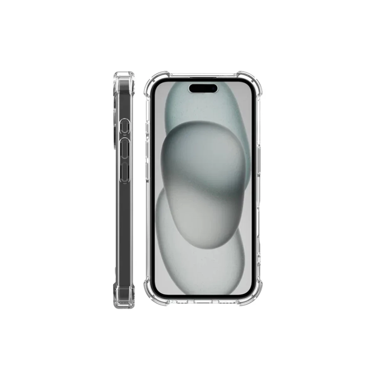Yesido iPhone 16 PC01 Clear Anti-Shock Kapak - Şeffaf