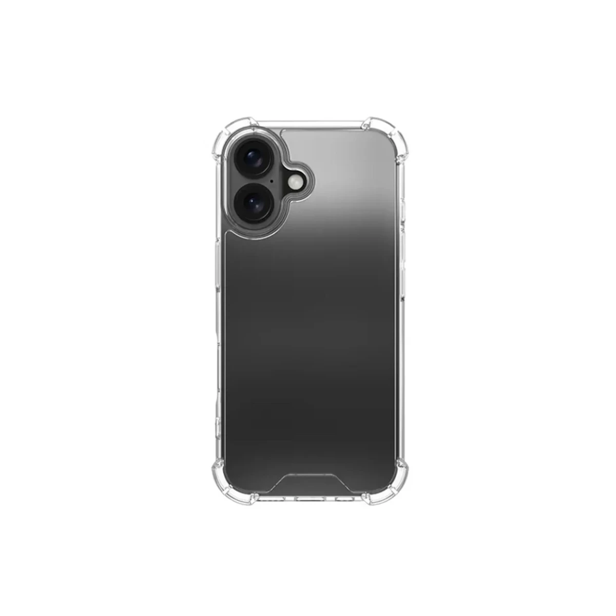 Yesido iPhone 16 PC01 Clear Anti-Shock Kapak - Şeffaf