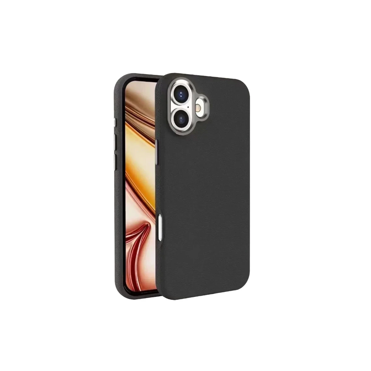 Yesido iPhone 16 Plus PC09 Elegance Deri Magsafe Kapak - Siyah