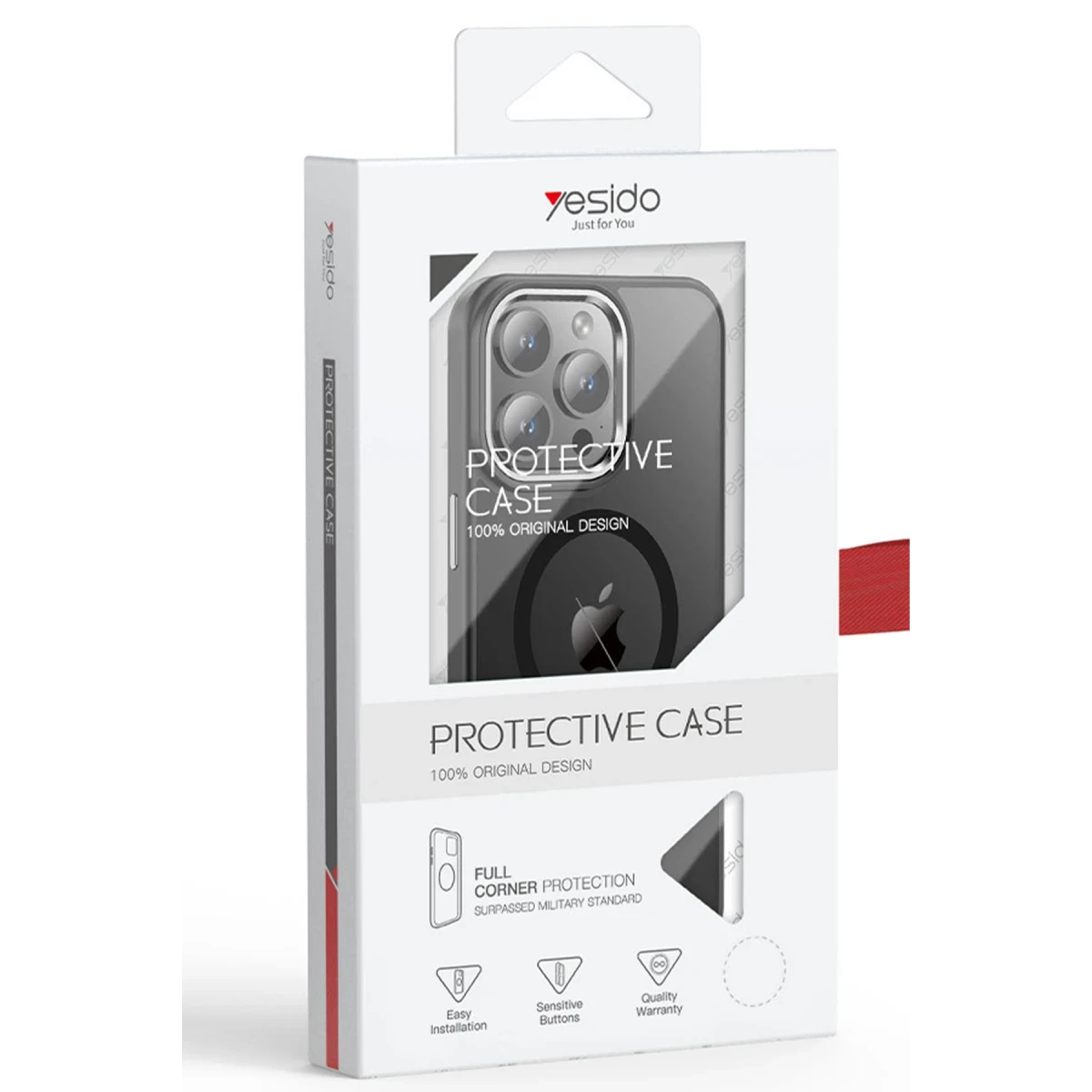 Yesido iPhone 16 Plus PC13 Tazz Magsafe Kapak - Çöl Titanyum