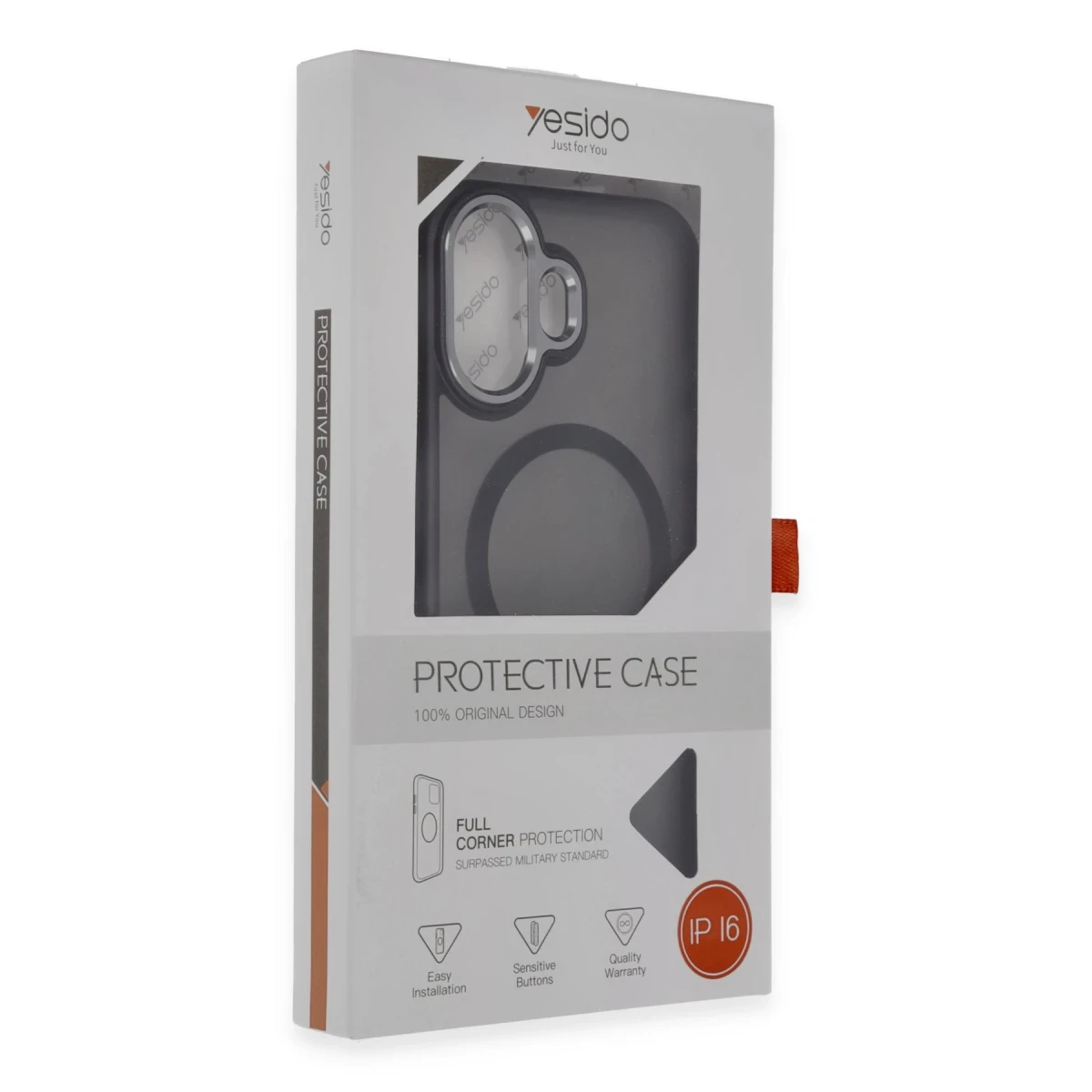 Yesido iPhone 16 Plus PC13 Tazz Magsafe Kapak - Lacivert