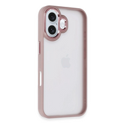 Yesido Apple iPhone 16 Plus PC14 Sorti Kapak - Pembe