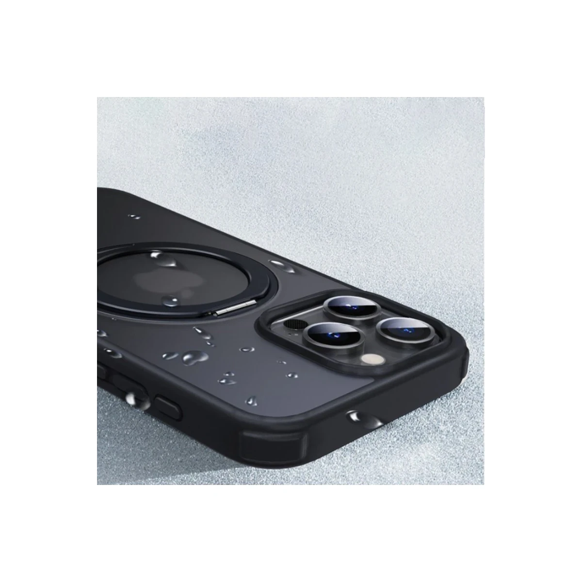 Yesido iPhone 16 Plus PC15 Razor Magsafe Standlı Kapak - Titan Gri