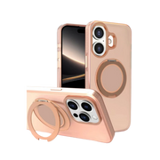 Yesido iPhone 16 Plus PC17 Roza Magsafe Standlı Kapak - Desert