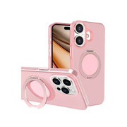 Yesido iPhone 16 Plus PC17 Roza Magsafe Standlı Kapak - Pembe