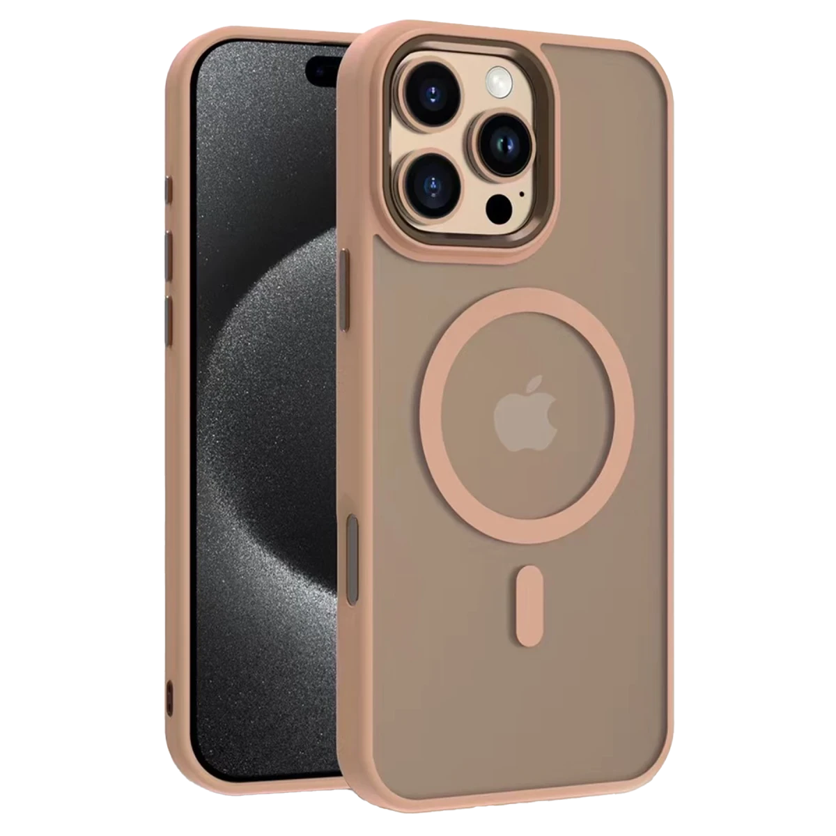 Yesido iPhone 16 Pro Max PC13 Tazz Magsafe Kapak - Çöl Titanyum