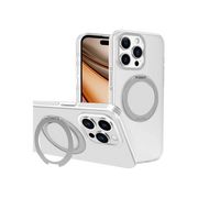 Yesido iPhone 16 Pro Max PC17 Roza Magsafe Standlı Kapak - Beyaz