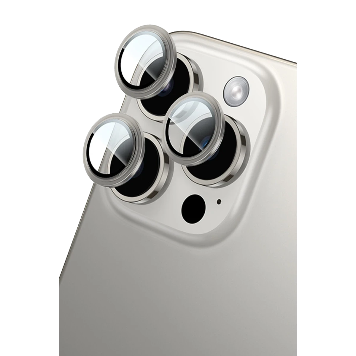 Yesido iPhone 16 Pro Max WB52 Metal Kamera Lens - Gümüş