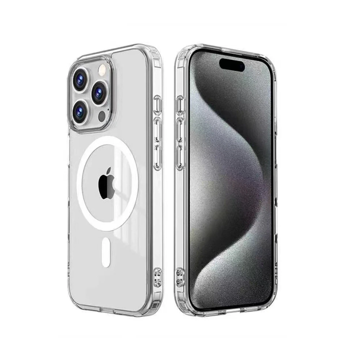 Yesido iPhone 16 Pro PC03 Ace Şeffaf Magsafe Kapak - Şeffaf