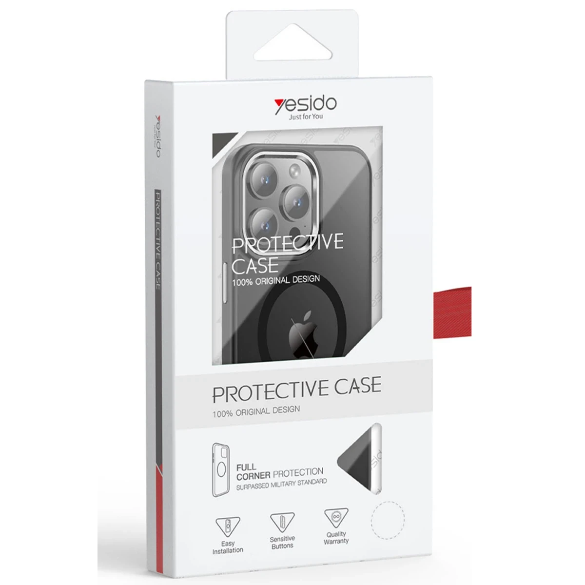 Yesido iPhone 16 Pro PC13 Tazz Magsafe Kapak - Çöl Titanyum