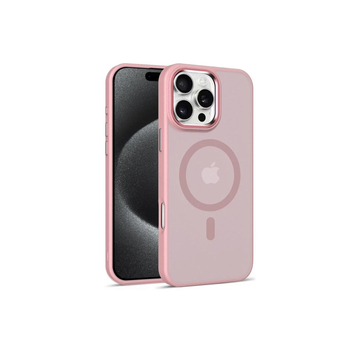 Yesido iPhone 16 Pro PC13 Tazz Magsafe Kapak - Pembe